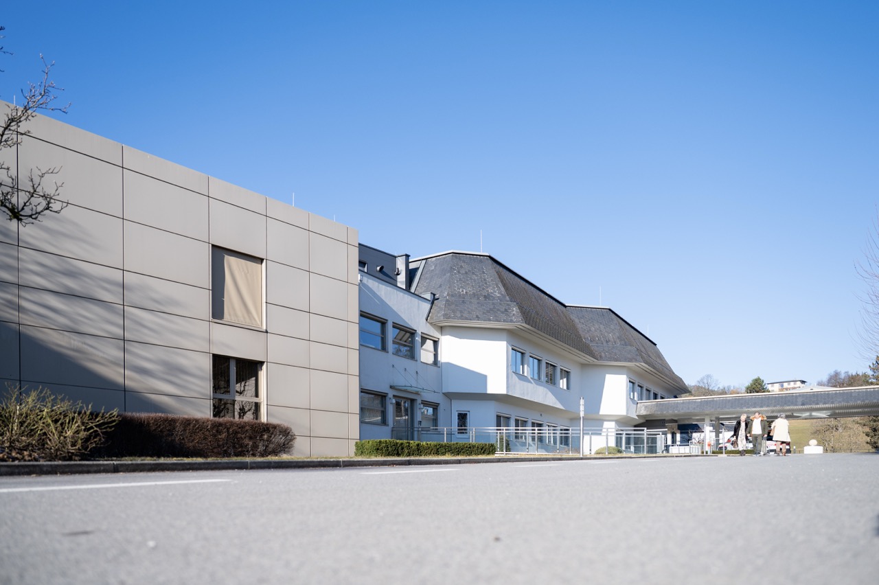 Außenansicht der Privatklinik Villach